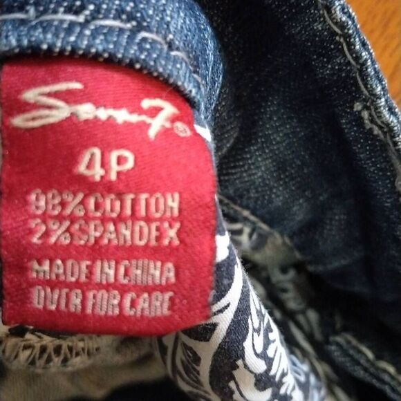 Seven Jeans Women's size 4P Blinged Out - Picture 5 of 10